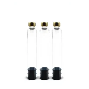 3ml Test Tube Glass Bottle Independent Packaging with Rubber Stopper and Sealed Aluminum Cap