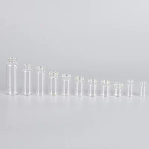 4 20ml Cylindrical Brown Glass Sample Bottle for Essential Oil High Temperature Resistant Light Proof