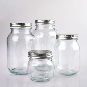 4 oz 8 oz 10 oz 12 oz 16 oz 32 oz Wide Mouth Glass Mason Jars for Jam, Canning and Food Storage