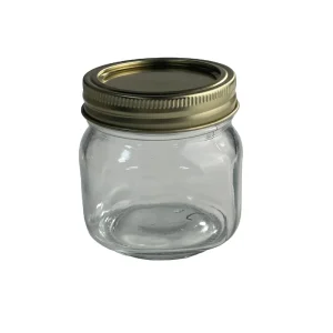 4 oz 8 oz 12 oz 16 oz 25 oz 32 oz Glass Mason Canning Jar with Split-Type Metal Lid