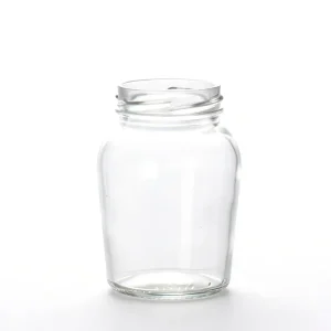 400ml Round Glass Jar with Labels for Canned Food Chili Sauce Fruit Jam Pickles Preserves Various Spices