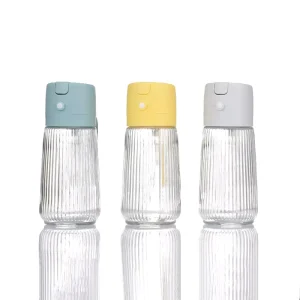 430ml 2-in-1 Glass Oil Dispenser Bottle with Nozzle for Cooking Mist Spray and Olive Oil