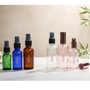 4oz 30ml 100ml 200ml Fine Mist Glass Perfume Spray Bottles White Amber Pink