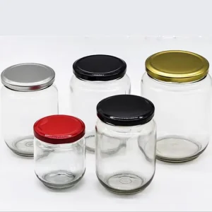 4oz 5oz 8oz 10oz 12oz Glass Canning Mason Jar with Screw Top Lid