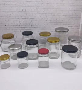 4oz 8oz 12oz 100ml 200ml 400ml 500ml Caviar and Jam Glass Jar for Food