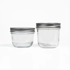 4oz 8oz 12oz 16oz 25oz 32oz Glass Mason Jars With Lid for Canning