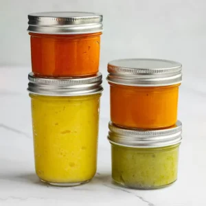 4oz 8oz 16oz Regular Mouth Glass Mason Jars with Lids for Food Storage