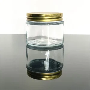 5 oz Mini Glass Mason Jar with Lid for Honey Jam Caviar Jelly Baby Foods Spice Cosmetics