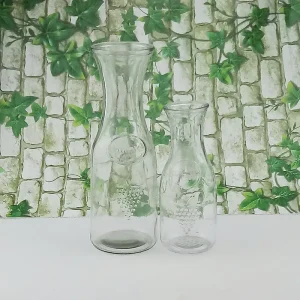 500ml 1000ml Wide Mouth Glass Beverage Bottle Food Safe for Hot and Cold Drinks