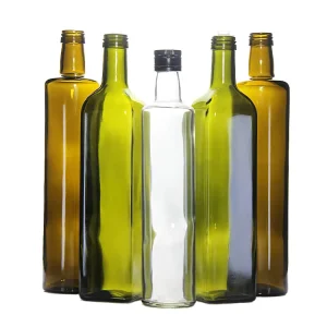 500ml 700ml Custom Glass Whisky Vodka Wine Bottles with Matte Finish and Engraving Corks