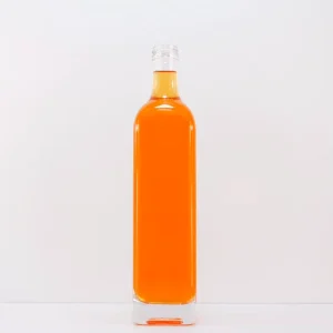 500ml 700ml Flint Glass Bottles for Wine, Vodka, Tequila, Gin, Brandy and Whisky with Caps