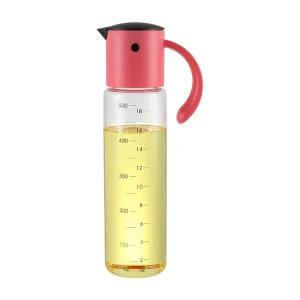 500ml Borosilicate Glass Olive Oil and Vinegar Dispenser With Handle for Camping