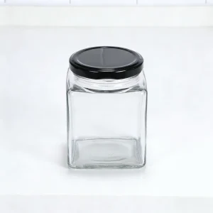 500ml Eco-Friendly Lead-Free Glass Screw Cap Bottle Closure, Food Grade, Custom Color and Logo