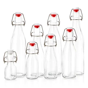 500ml Flint Glass Bottle with Silk Screen Printing and Frosted Finish for Vodka and Energy Drinks