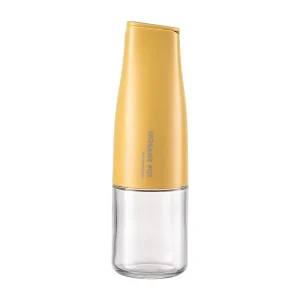 500ml Kitchen Transparent Cooking Leakproof Vinegar Soy Sauce Dispenser Storage Glass Coconut Olive Oil Bottle With Lid