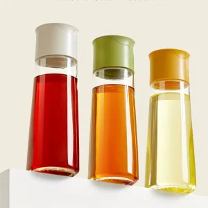 500ml Olive Oil Dispenser Multi purpose Classic Kitchen Glass Bottles for Soy Sauce Cooking Wine Corn Oil Peanut Oil