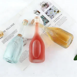 500ml Wine Whisky Glass Bottle for Liquor, Juice, and Red Wine