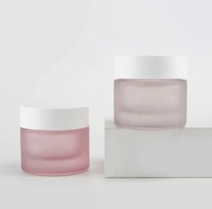 50g Empty Glass Cosmetic Jar with Lid