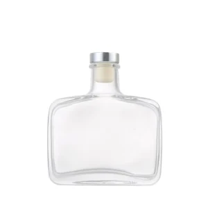 50ml 100 200 Aroma Diffuser Empty Glass Bottle Rectangular Perfume for Sale