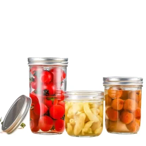 50ml 100ml 150ml 200ml 250ml 300ml 350ml 500ml Honey Jam Hot Sauce Caviar Glass Jars and Bottles