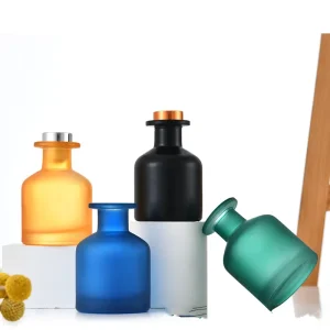 50ml 100ml 150ml 200ml 250ml Round Fragrance Glass Reed Diffuser Bottles
