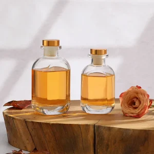 50ml 100ml 150ml 200ml 375ml 500ml 750ml Clear Glass Liquor Bottle for Vodka and Whiskey
