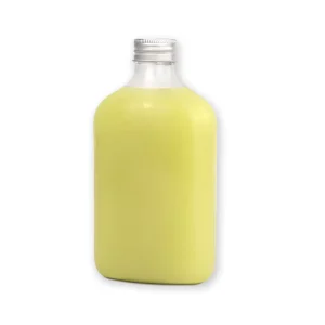 50ml 100ml 200ml 250ml 350ml 500ml Flat Wine Bottle Glass Beverage Juice Bottle With Lid