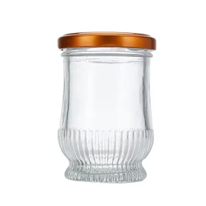 50ml 100ml 200ml Clear Handmade Food Canning Packaging Bird’s Nests Glass Jars Storage Bottle Pudding Jar Screw Cap