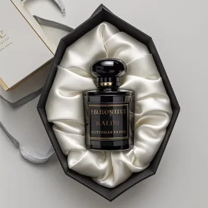 50ml 100ml Refillable Empty Glass Perfume Spray Bottle With Magnetic Cap and Box