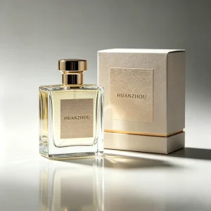 50ml 100ml Square Silk-Texture Glass Perfume Bottles with Box