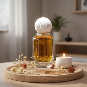 50ml 100ml Translucent Glass Body Spray and Perfume Bottle with Gift Package Box, Customized