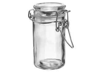 50ml-2000ml Glass Food Storage Jars with Flip-Top Airtight Wire Lids