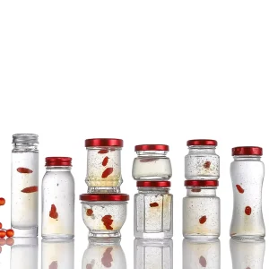 50ml 75ml 100ml Glass Bottles and Jars for Bird’s Nest Fish Maw and Food Canning