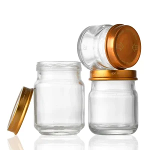 50ml 75ml 120ml 200ml Canning Jar Bird’s Nest Baby Food Glass Jars with Easy Open Lid Food Grade Glass BPA & PVC Free