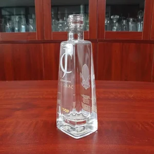 50ml Brandy Packaging Bottle, Empty Mini Liquor Bottle
