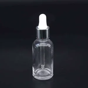 50ml Clear Glass Dropper Bottle