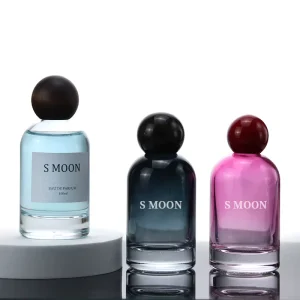 50ml Cylinder Perfume Bottle with Customizable Packaging