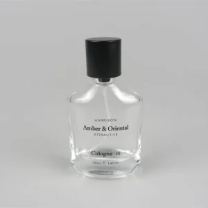 50ml Glass Empty Parfum Bottle with Fragrance Spray Pump Sprayer