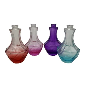 50ml Glass Perfume Bottle with Screw Cap and Screen Printing