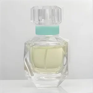 50ml Transparent Multi-Sided Rhombic Glass Perfume Bottle