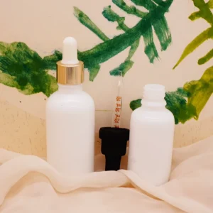50ml White Glass Dropper Bottle for Essential Oil