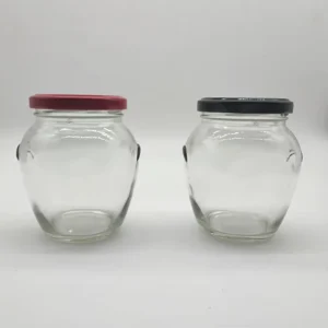 580ml 212ml 314ml Empty Glass Canning Jars with Metal Lids for Fruit and Pickles