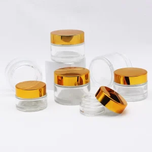 5g 10g 15g 20g 30g 50g 100g Cosmetic Glass Jar cosmetic Glass Jar Cosmetic Packaging glass Cosmetic Jar for Cosmetic Packing
