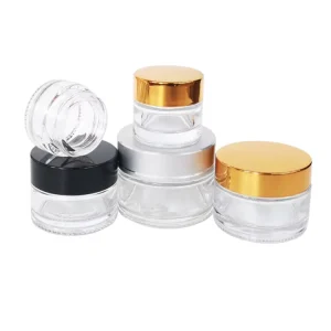 5g 10g 15g 20g 30g 50g 100g Frosted Glass Skincare Cosmetic Jar