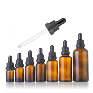 5ml 10ml 15ml 20ml 30ml 50ml 100ml Amber Glass Bottle Amber Glass Dropper Bottle 30ml Amber Glass Bottle