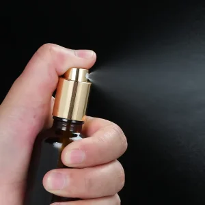 5ml 10ml 15ml 20ml 30ml 50ml 100ml Amber Glass Fine Mist Spray Bottle for Essential Oils
