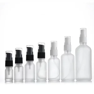 5ml 10ml 15ml 20ml 30ml 50ml 100ml Cosmetic Essential Oil Glass Spray Bottle with Sprayer