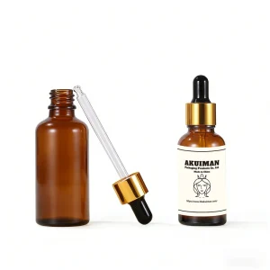 5ml 10ml 15ml 20ml 30ml 50ml 100ml Empty Amber Glass Essential Oil Dropper Bottles with Dropper Lid Custom Labels