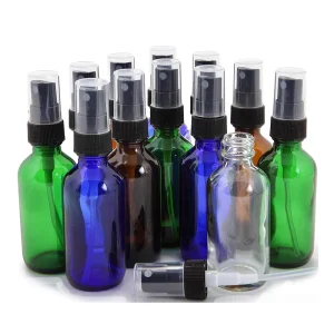 5ml 10ml 15ml 20ml 30ml 50ml 100ml Empty Glass Spray Refil Bottles Clear Glass Spray Bottle With Gold Fine Mist Sprayers