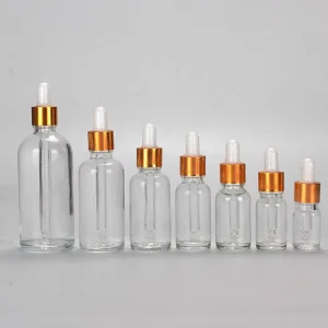 5ml 10ml 15ml 20ml 30ml 50ml 100ml Frosted Glass Dropper Bottle for Essential Oil with Dropper Cap